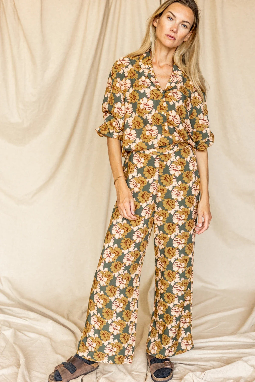 Blouse Balaji - Dahlia Kaki - Femme