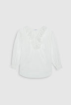 Blouse Birdy - Ecru - Claudie Pierlot - The Bradery