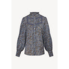 Blouse Claus - Bleu Grisé - Gerard Darel - The Bradery