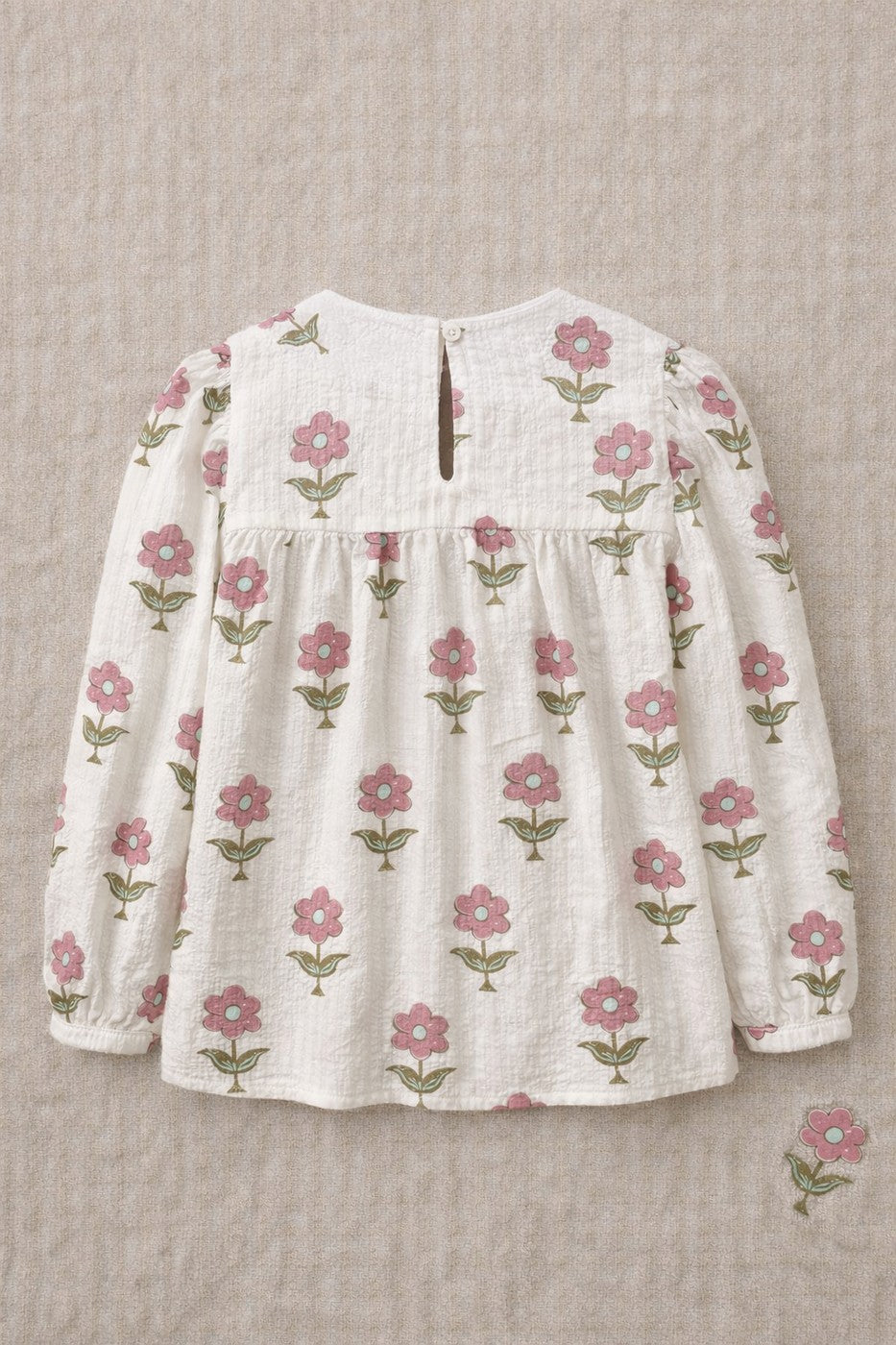 Blouse Barbara Maxi Flowers - Enfant Fille