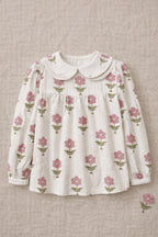 Blouse Barbara Maxi Flowers - Enfant Fille