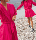 Blouse Leandra Monal - Fuchsia - Modetrotter - The Bradery