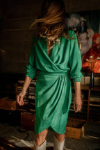 Blouse Louisa - Green - Plume Paris - The Bradery