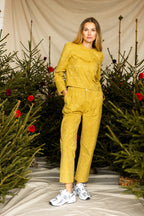 Blouse Mala - Damassé Golden Lime - Femme