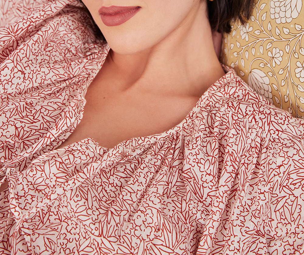 Blouse Solivan - Yoko Ecru - Des Petits Hauts - The Bradery