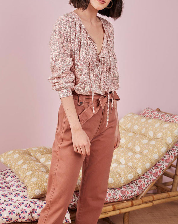 Blouse Solivan - Yoko Ecru - Des Petits Hauts - The Bradery