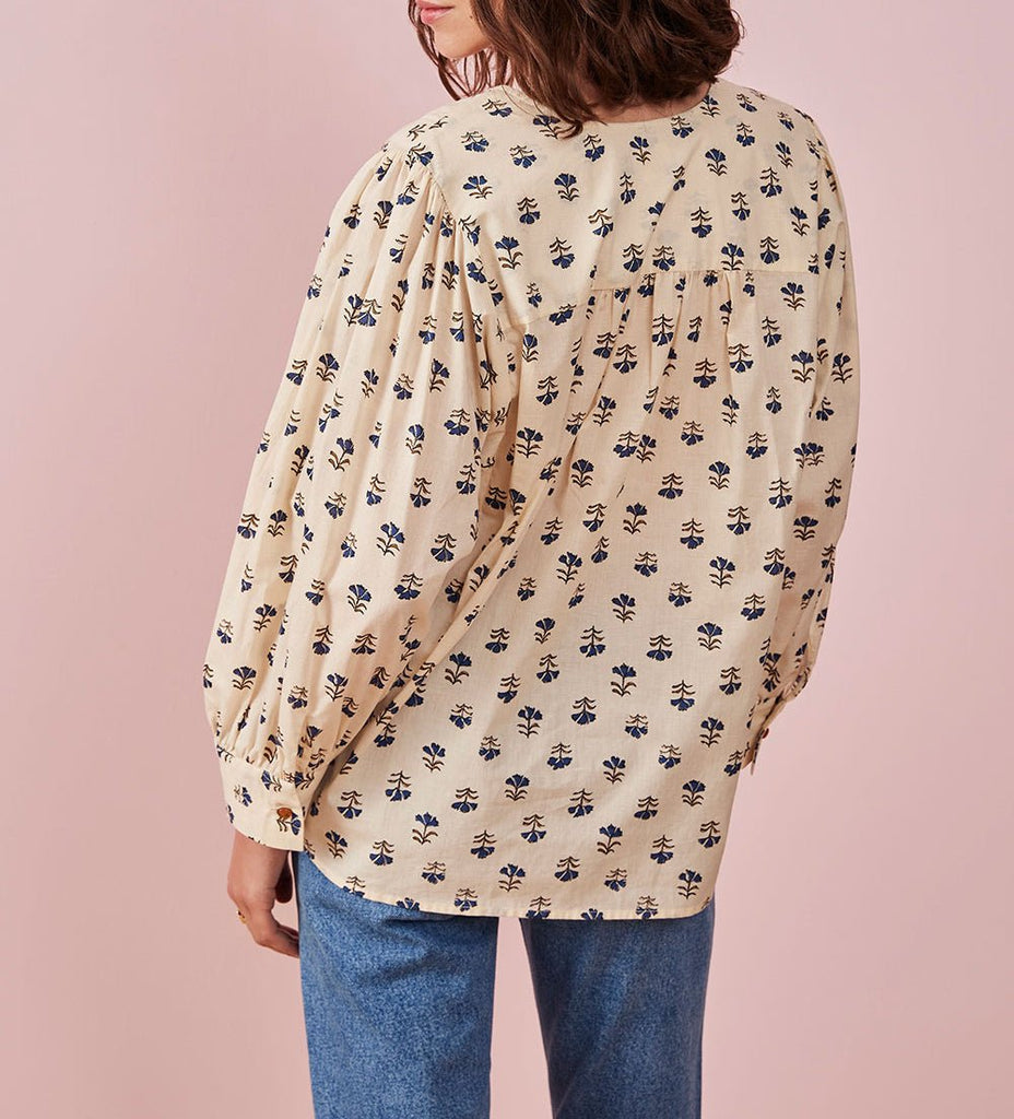 Blouse Tanja - Bleuet - Des Petits Hauts - The Bradery