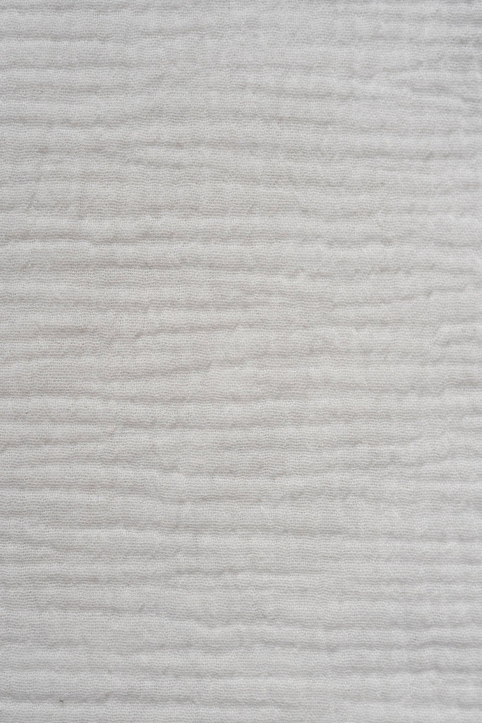 BLOUSE VALÉRIANNE BLANC COTON - Saaj Paris - The Bradery