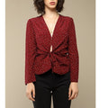 Blouse Yasmine - Pois Bordeaux - Rouje* - The Bradery