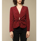 Blouse Yasmine - Pois Bordeaux - Rouje* - The Bradery