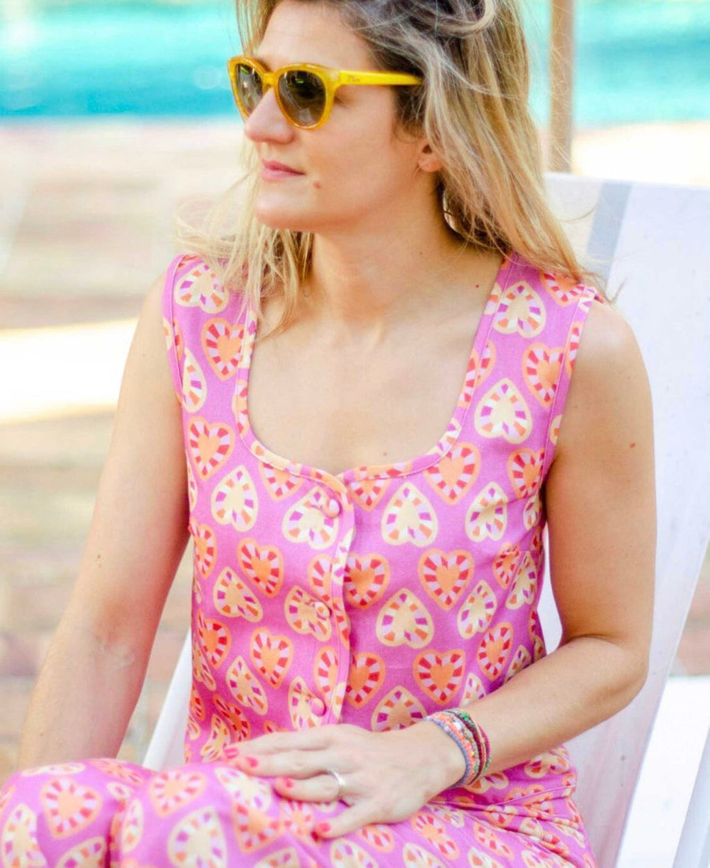 Blouse Selene Cœurs