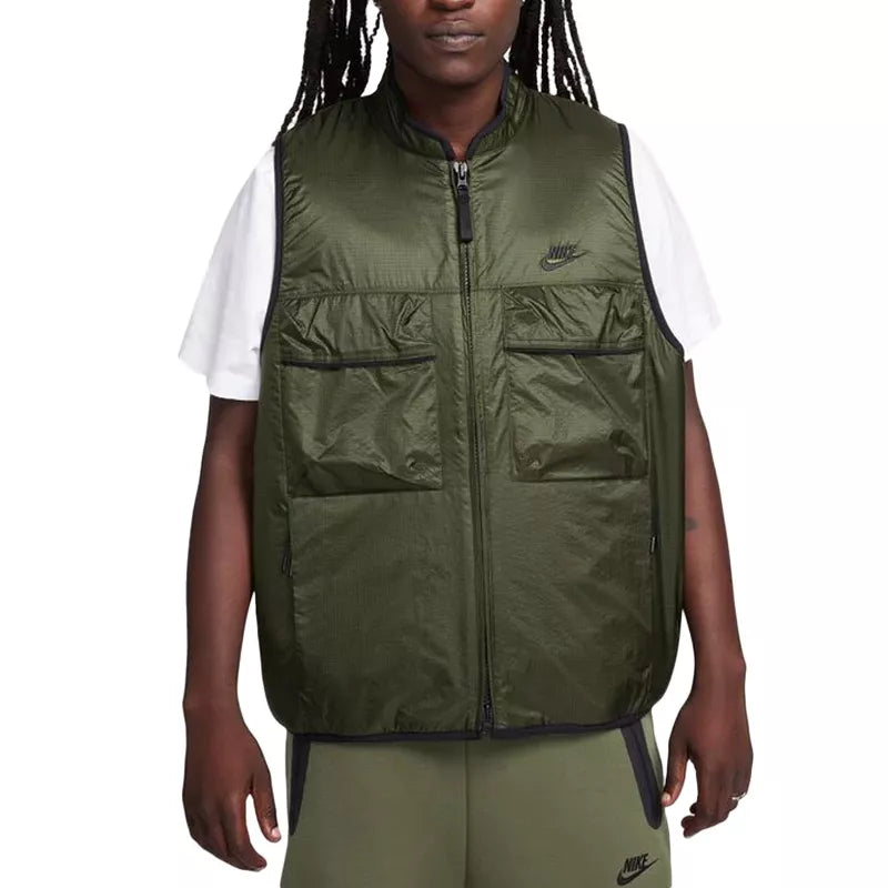 Blouson Sans Manche Tech Fleece Utility Vest - Kaki