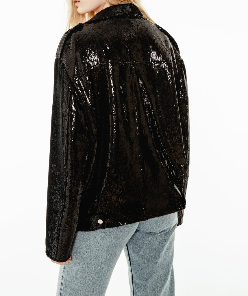 Blouson Skander - Noir Brillant Manteaux & Vestes Margaux Lonnberg