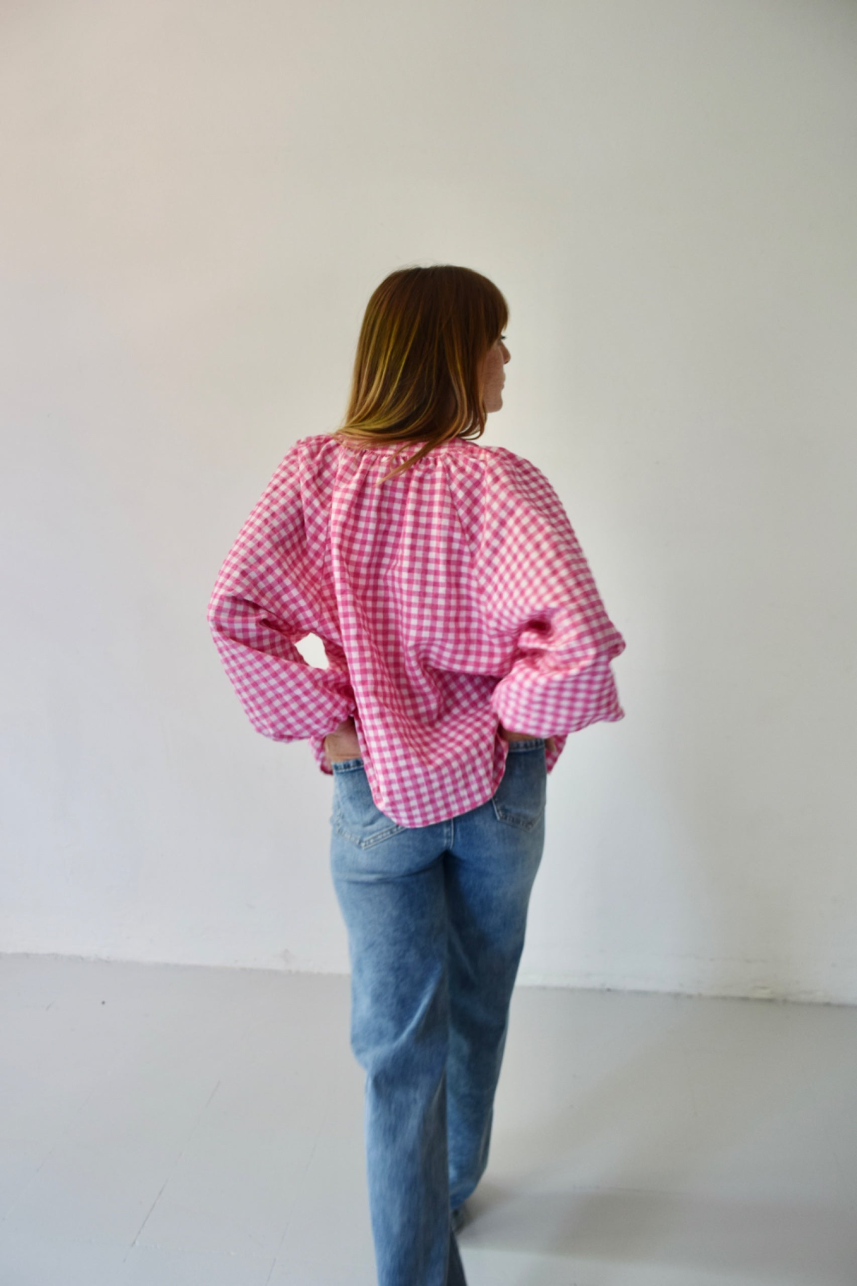 Blouse Matilde Vichy Fuchsia