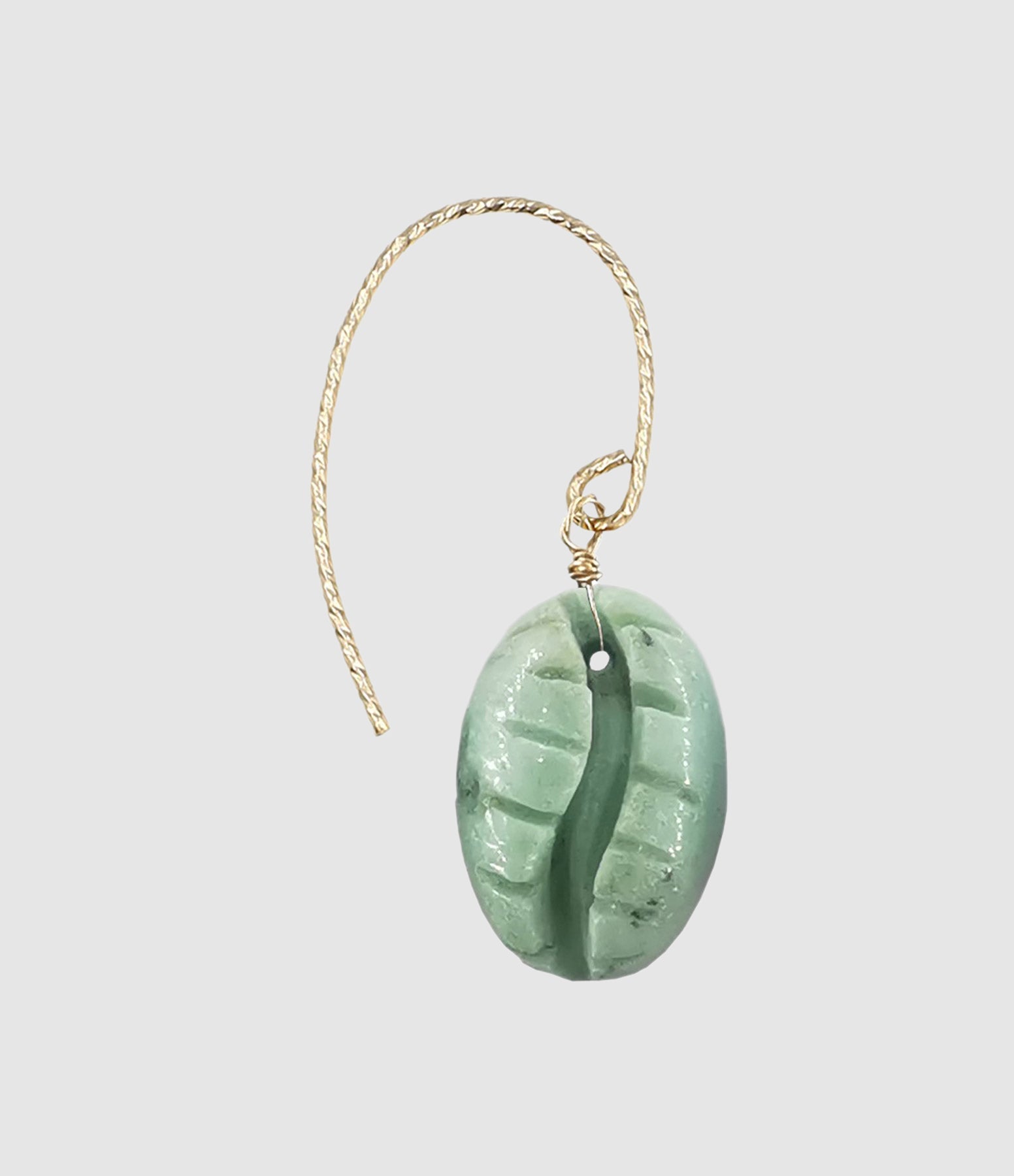 Mon Precieux Gem - Boucle D'Oreille Cauri Turquoise (Vendue À L'Unité) - Femme