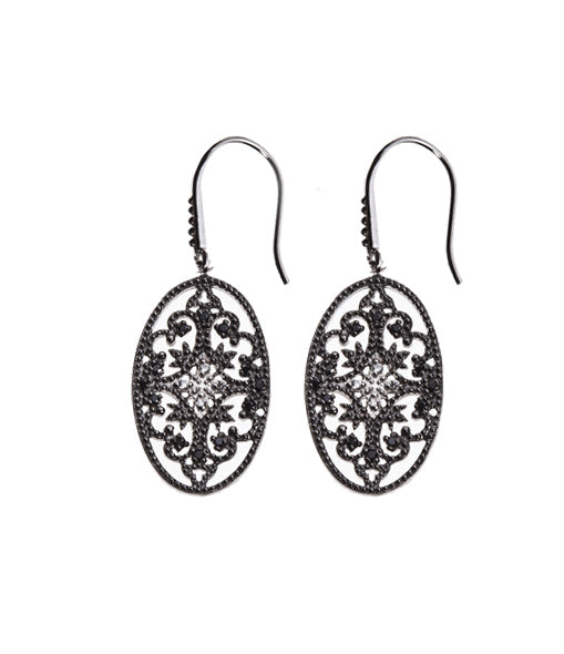 Only Noa - Boucles D'Oreilles Argent Zircon - Femme