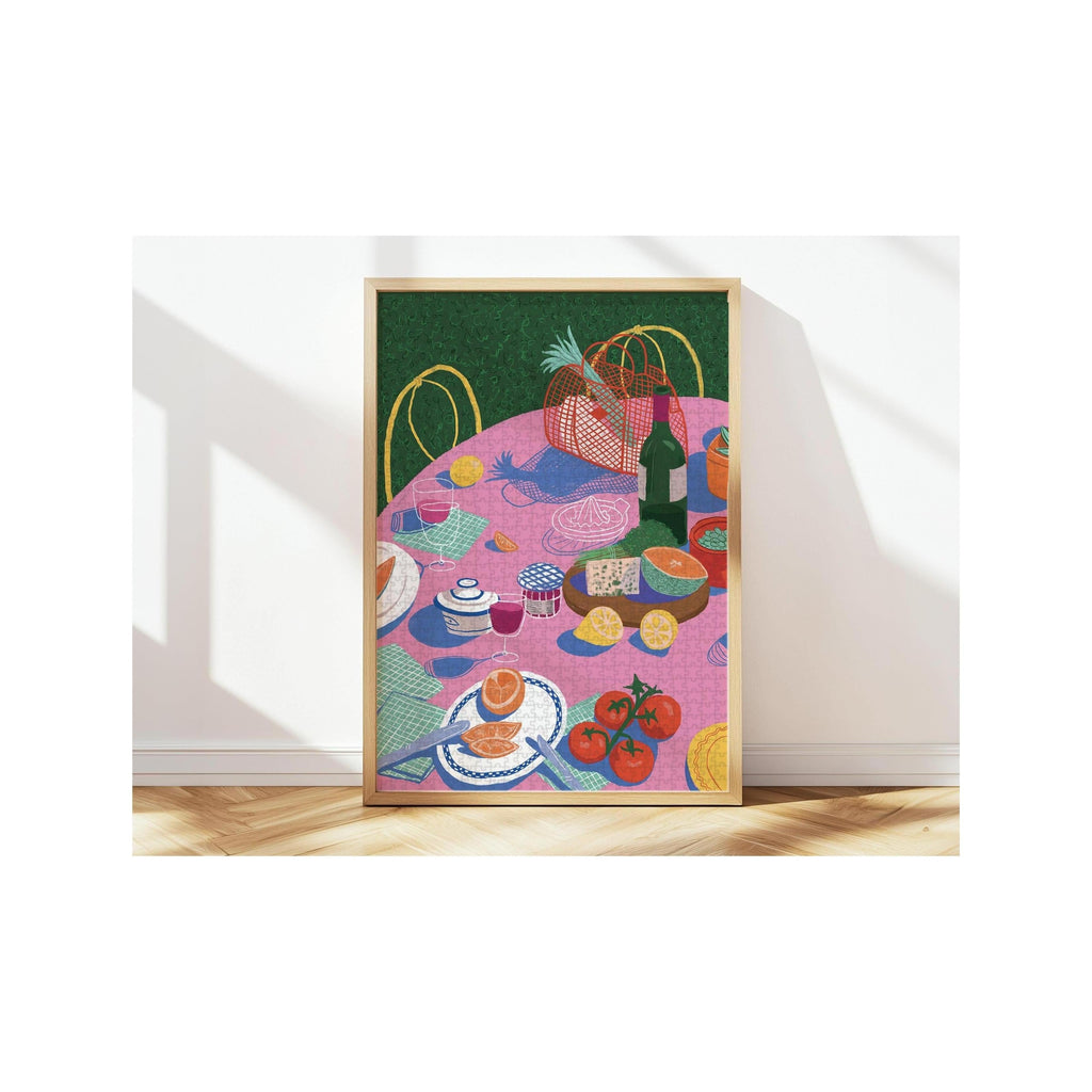 Puzzle Bodegon De Jardin Par Gisèle Murias 1000 Pièces