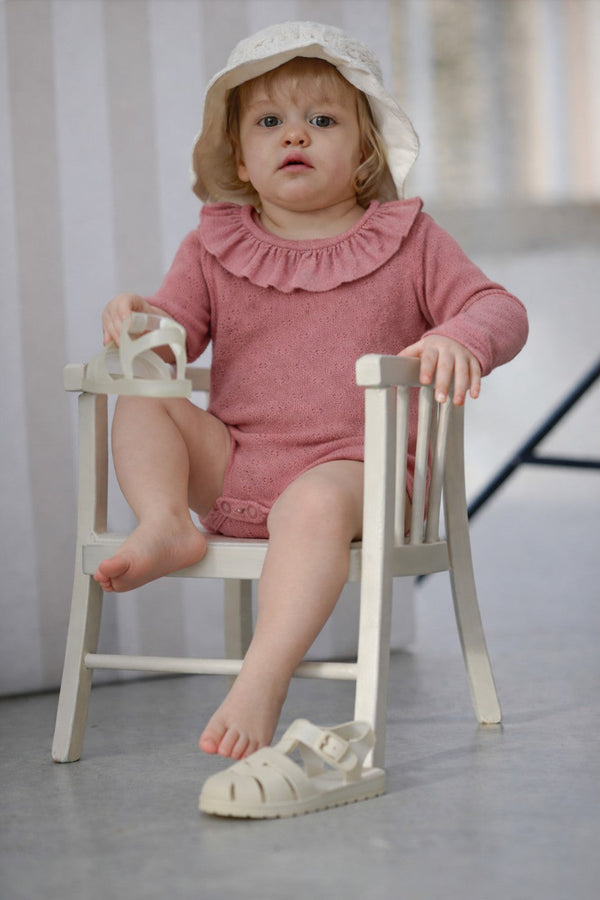 Body Alma Vieux Rose - Bébé Fille