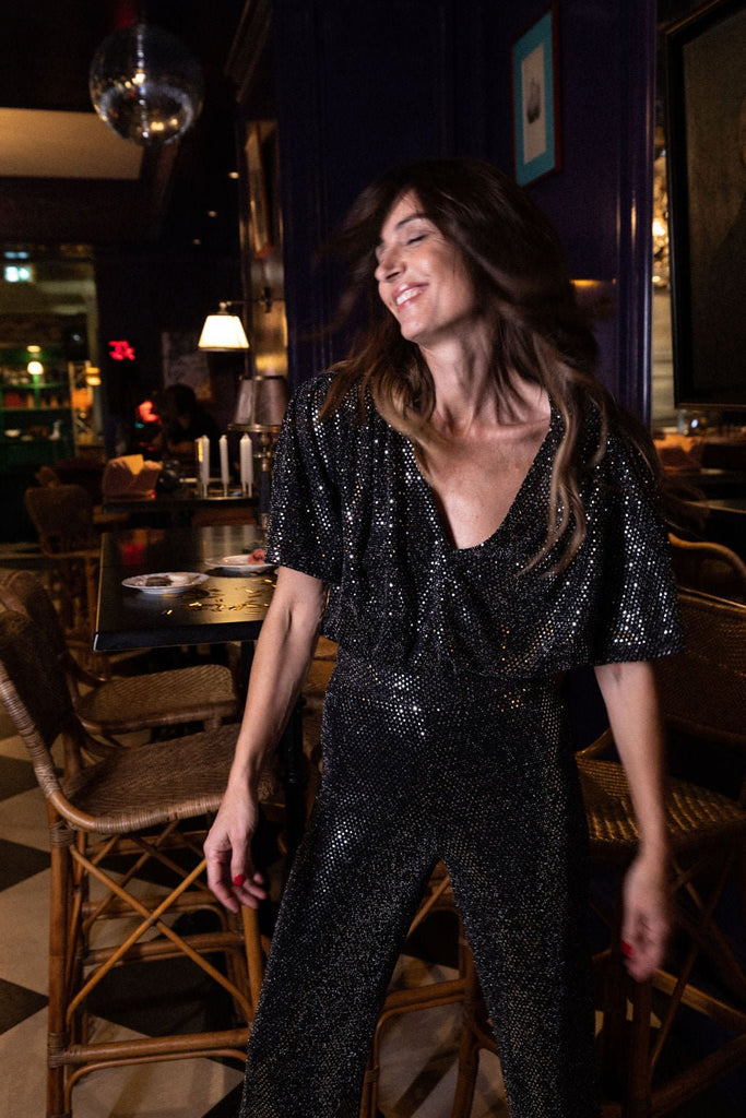 Body Jordhyn - Paillettes - Plume Paris - The Bradery