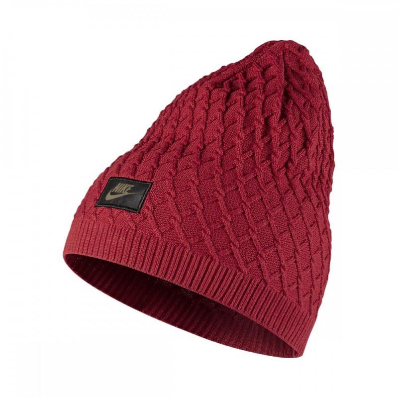 Bonnet Nike Cable Knit - 717118-657 - Rose - Femme - Nike2 - The Bradery