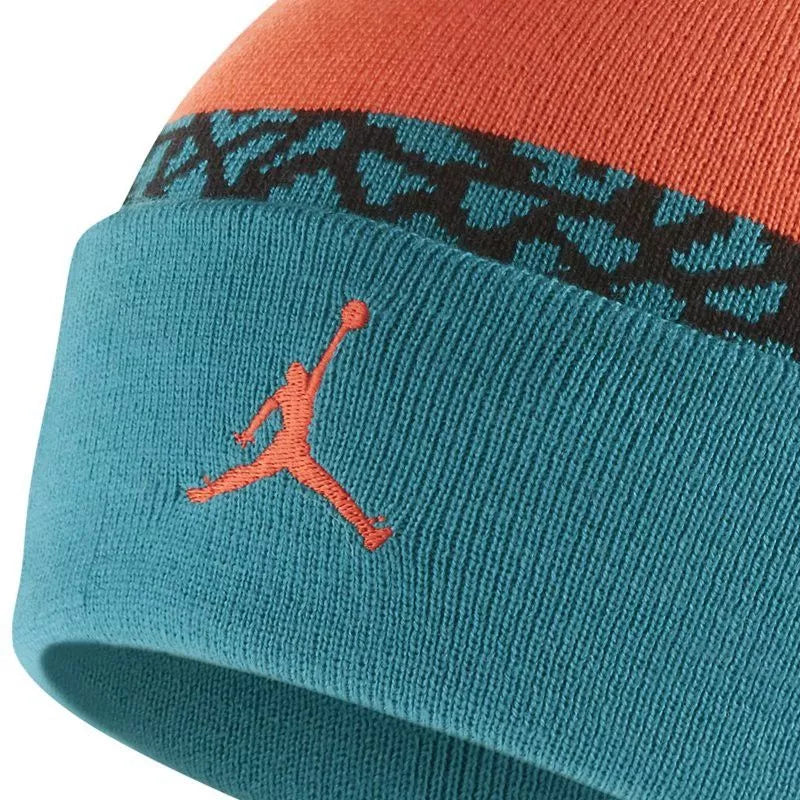 Bonnet Nike Jordan Jumpman Striped Beanie - Bleu