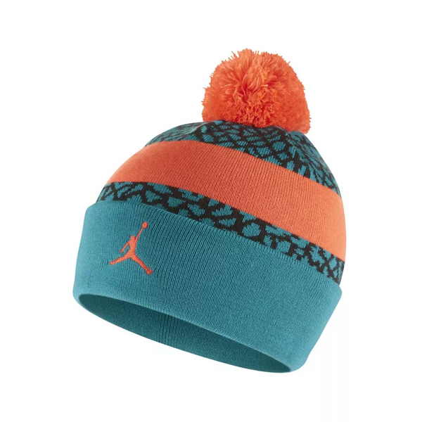 Bonnet Nike Jordan Jumpman Striped Beanie - Bleu