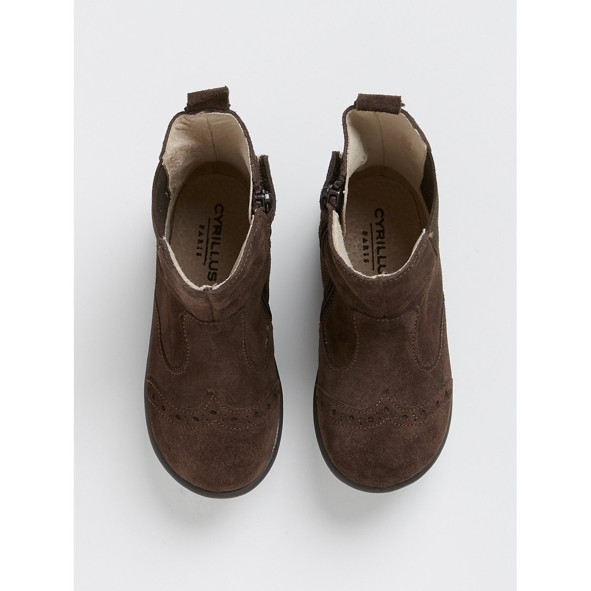 Boots Bout Fleuri - Marron - Bebe CHAUSSURES Cyrillus