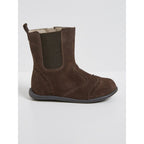 Boots Bout Fleuri - Marron - Bebe CHAUSSURES Cyrillus