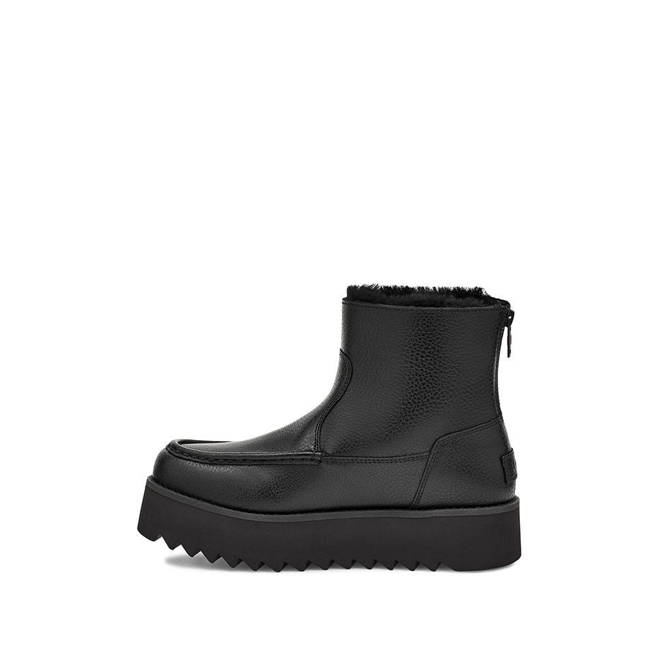 Boots Classic Rising Heel Zip - Noir - Femme - UGG - The Bradery