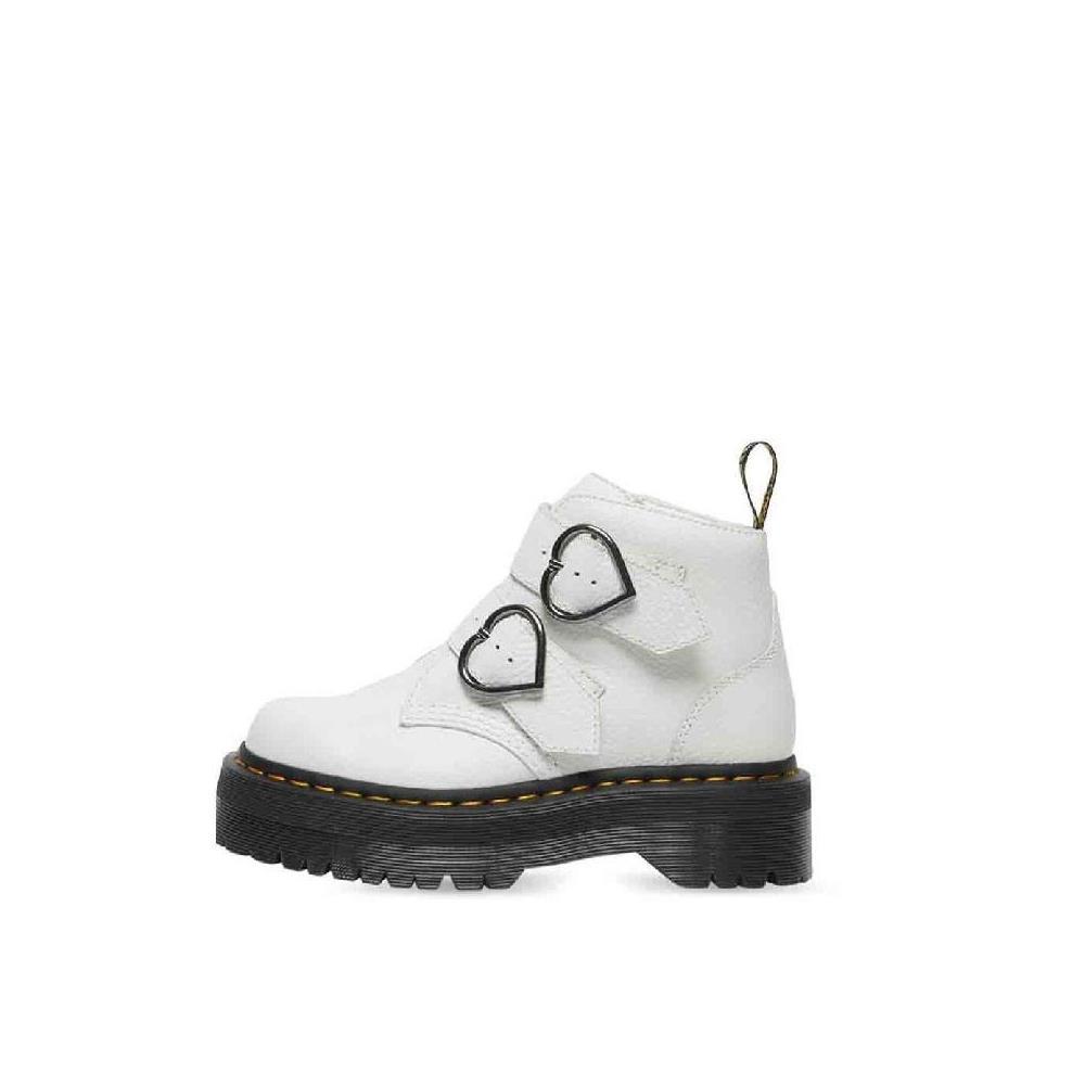 Boots Devon Heart - Blanc - Dr Martens - The Bradery