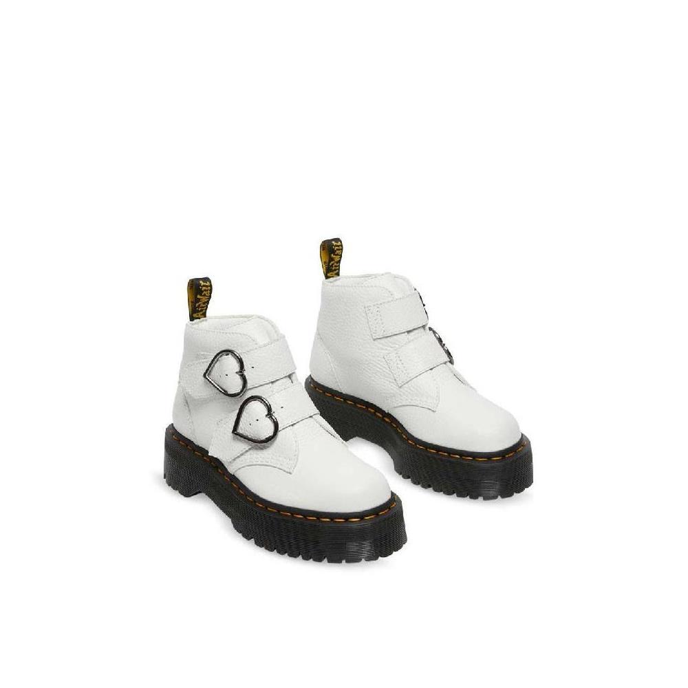 Boots Devon Heart - Blanc - Dr Martens - The Bradery