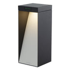 Milio - Borne & Potelet Solaire - Aluminium - Noir