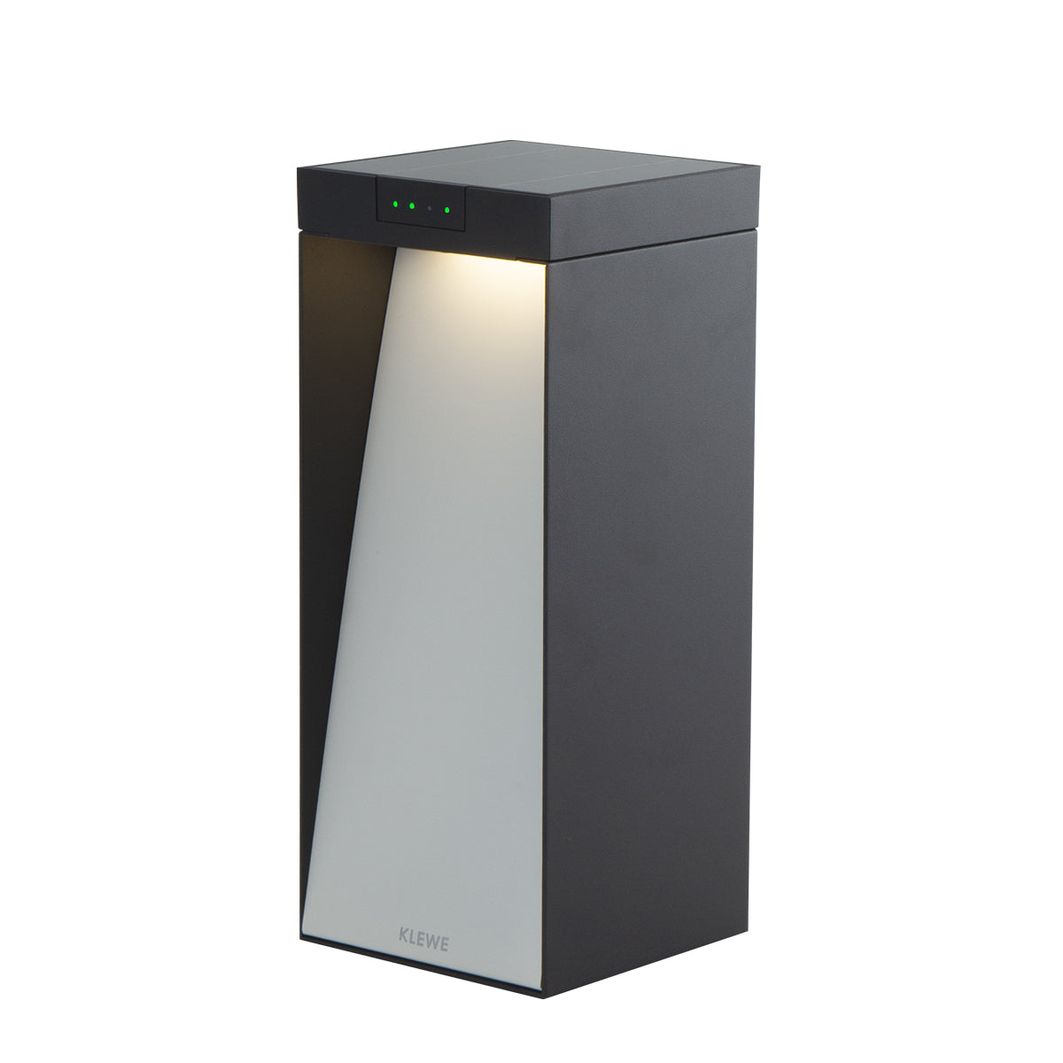 Milio - Borne & Potelet Solaire - Aluminium - Noir