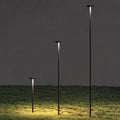 Pin - Lampadaire Solaire - Aluminium - Noir