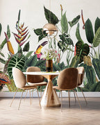 Fresque Bornéo - Tropical Green