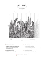 Fresque Botanic - Charbon