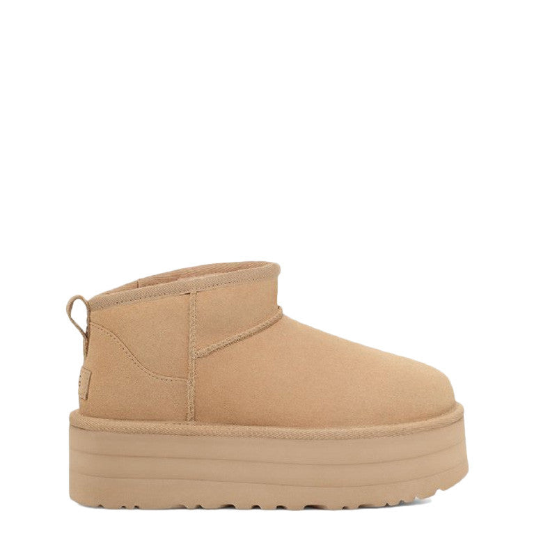 Bottes Classic Ultra Mini Platform - Marron