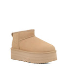 Bottes Classic Ultra Mini Platform - Marron