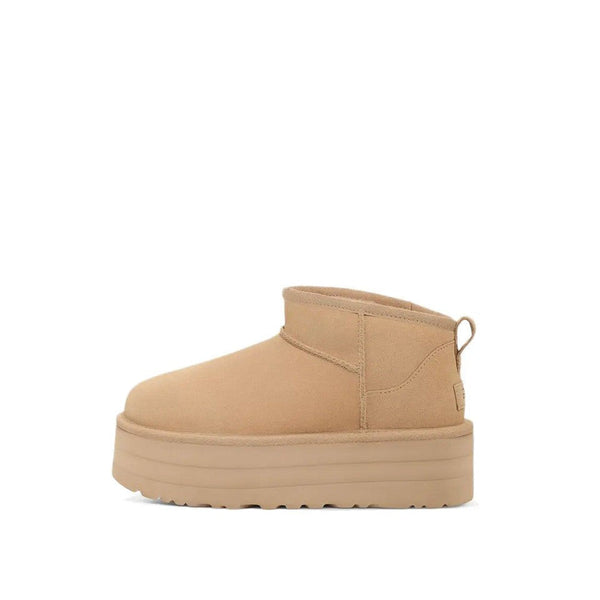 Bottes Classic Ultra Mini Platform - Marron