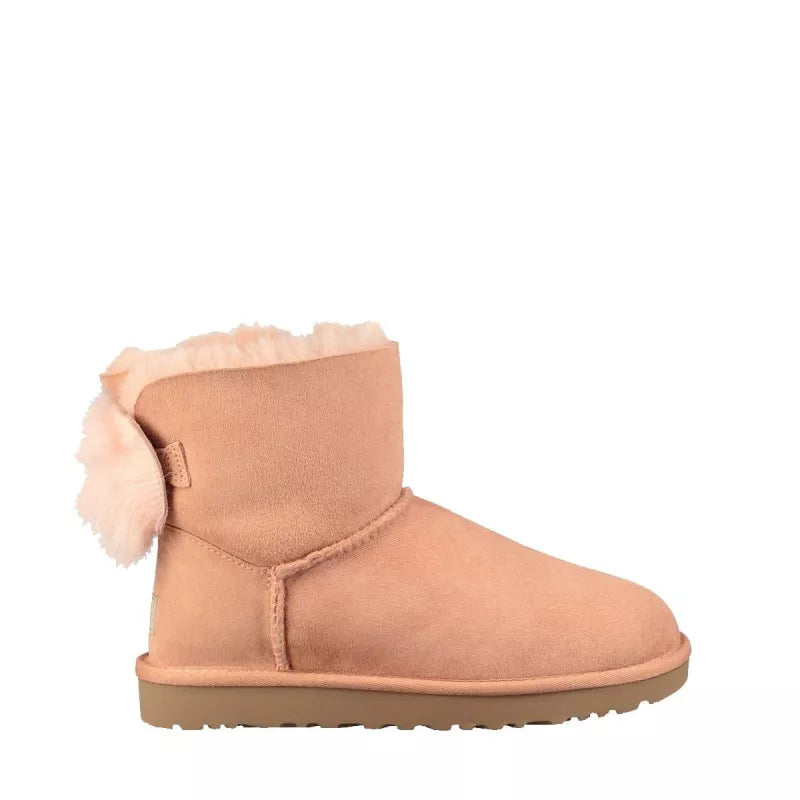 Bottes Fluff Bow Mini - Rose - Femme