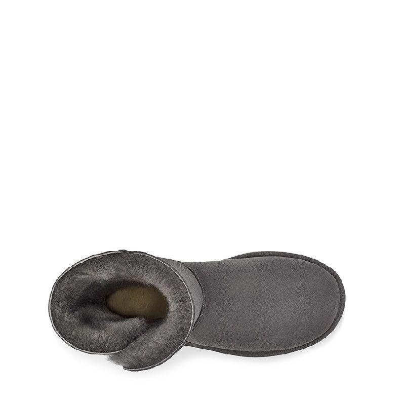 Bottes Bailey Zip Short - Gris - Femme - UGG - The Bradery