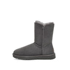 Bottes Bailey Zip Short - Gris - Femme - UGG - The Bradery