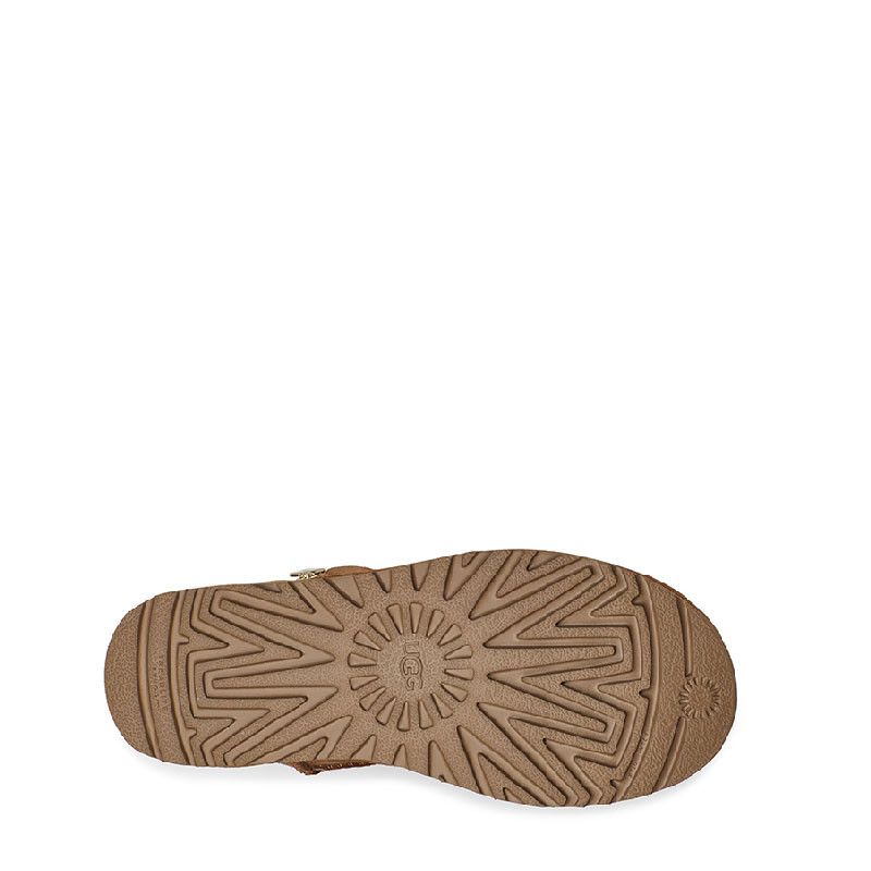 Bottes Bailey Zip Short - Marron - Femme - UGG - The Bradery