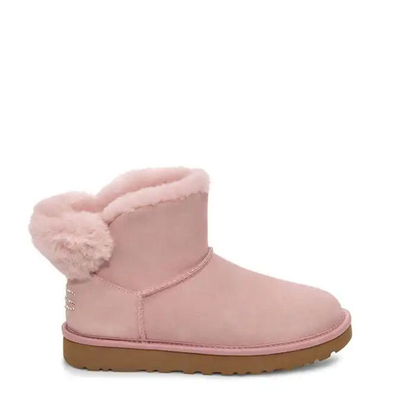 Bottes Classic Bling Mini - Rose - Femme - UGG2 - The Bradery