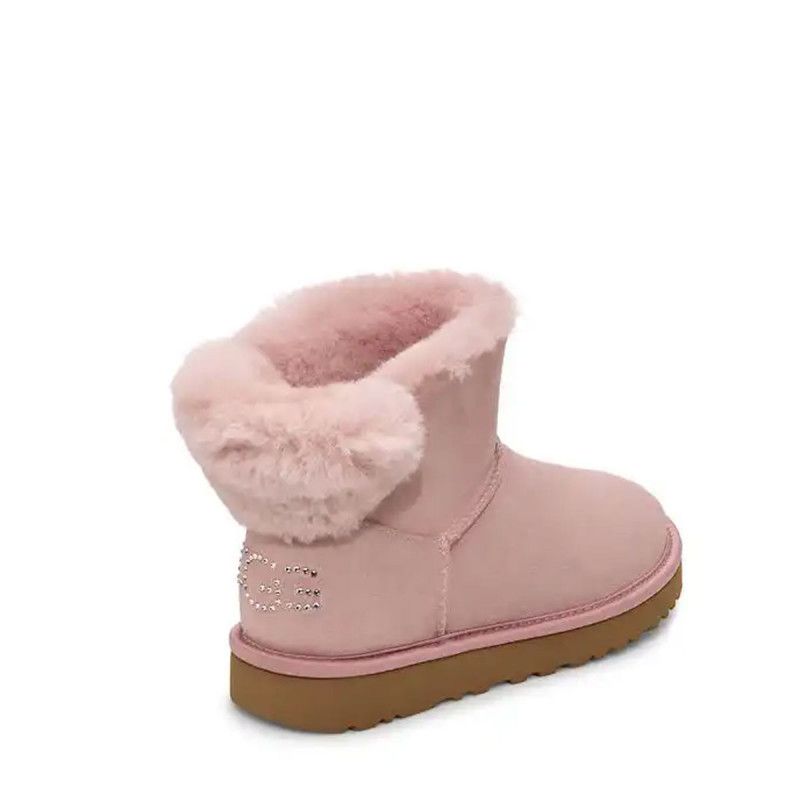 Bottes Classic Bling Mini - Rose - Femme - UGG2 - The Bradery