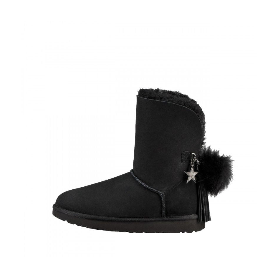 Bottes Classic Charm - Noir - Femme - UGG2 - The Bradery