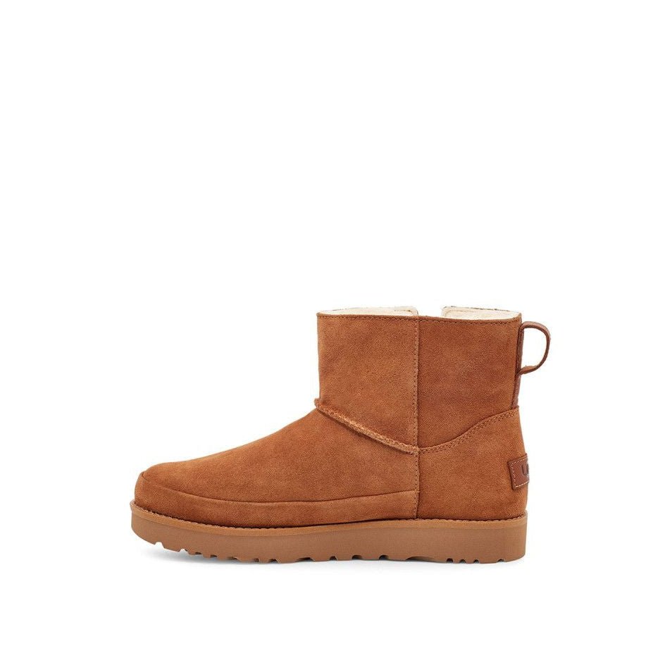Bottes Classic Zip Mini - Châtaigne - Femme - UGG - The Bradery