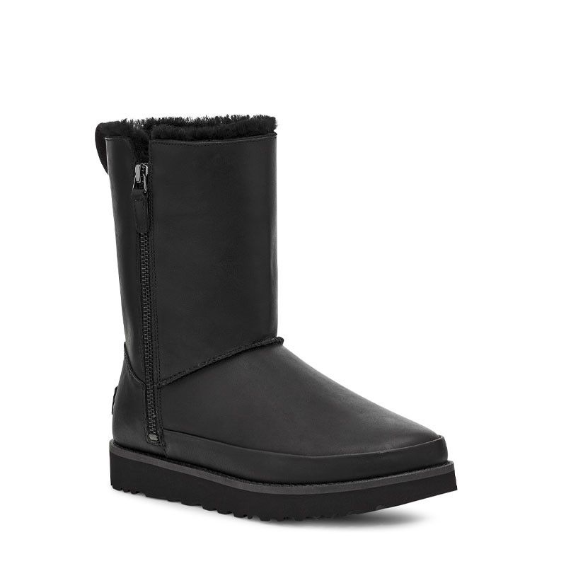Bottes Classic Zip Short - Noir - Femme - UGG2 - The Bradery