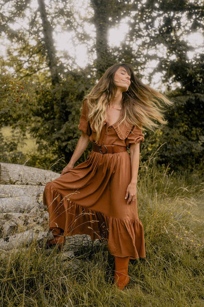 Bottes Orenda - Cognac - Plume Paris - The Bradery