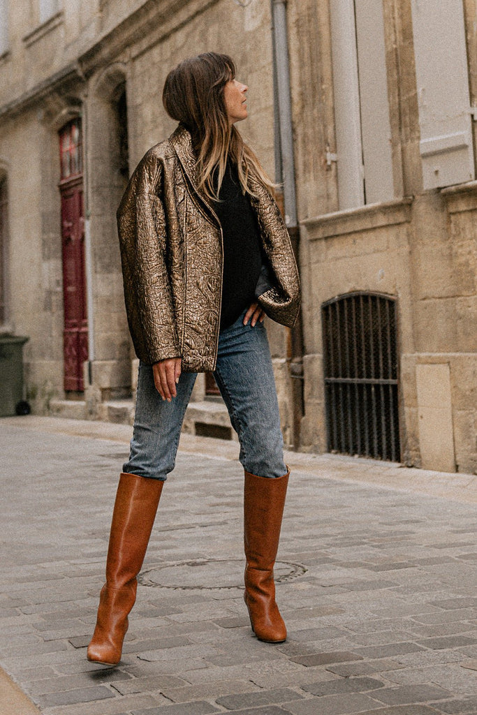 Bottes Orenda - Cognac - Plume Paris - The Bradery